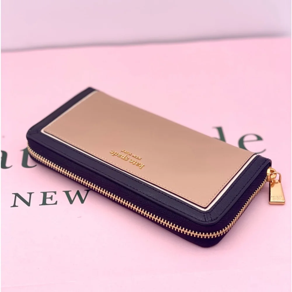 Kate Spade Morgan Continental Wallet Cafe Mocha